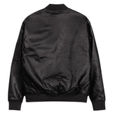 HLE Leather Bomber Jacket