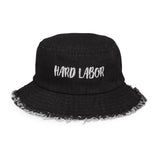 Hard Labor Distressed Denim Bucket