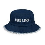 Hard Labor Distressed Denim Bucket