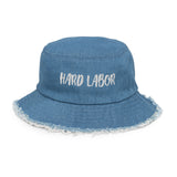 Hard Labor Distressed Denim Bucket